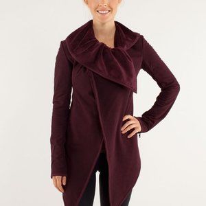 Lululemon Presence of Mind Jacket Bordeaux Drama